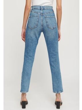 Dynamite Rosie High Rise Straight Leg Denim Jeans